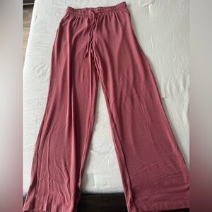 Wilfred Dusty Pink Textured Lounge Pants